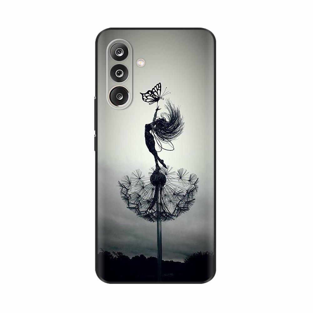 Phone Cases For Samsung Galaxy M36 5G Case Soft Silicone Cover For Samsung M36 Cases M 36 M366B Shockproof Popular Flower Covers