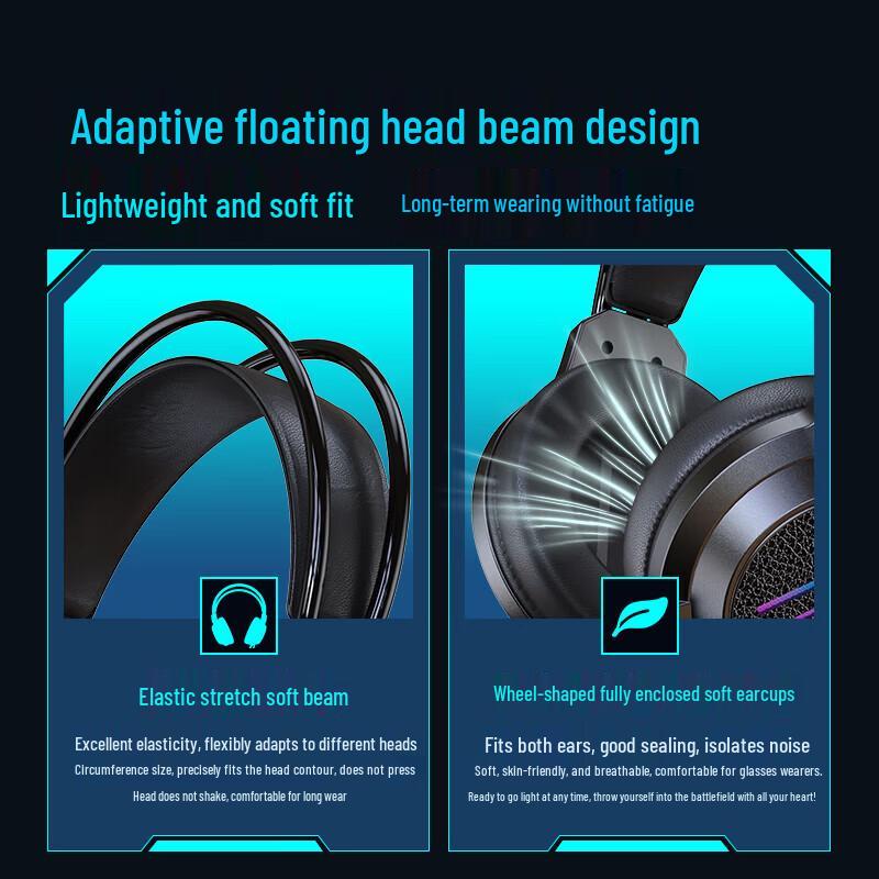 Aigo AL600 Wired RGB Gaming Headset