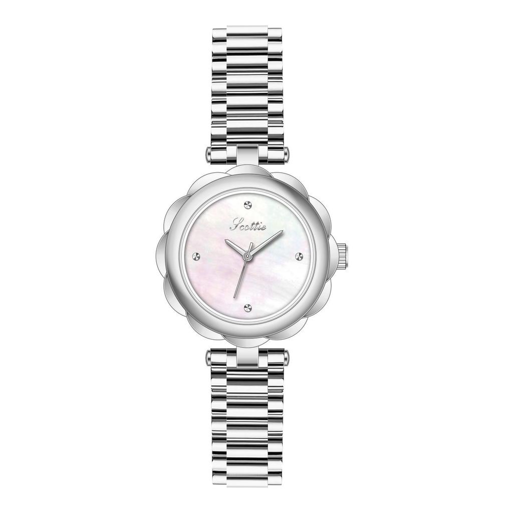 9576 Steel Belt Watch Niche Light Luxury Small Dial Women'S Watch