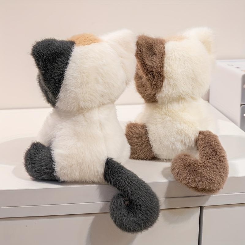 1PC Super Cute Tabby Cat Plush Toy, Soft and Fluffy, Perfect for Holiday Gifts or Home Decorations