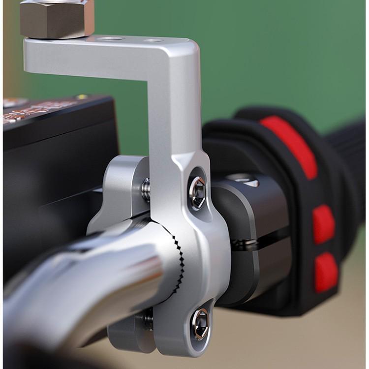 

Motorcycle Multifunction Handlebar Phone & Navigation Bracket with Non-destructive Installation
