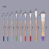 9 Pcs Set Nylon Brush of Beginners Hand-painted Graffiti Gouache Watercolor Brush Wall Painting Acrylic Paint Board Brush Tools