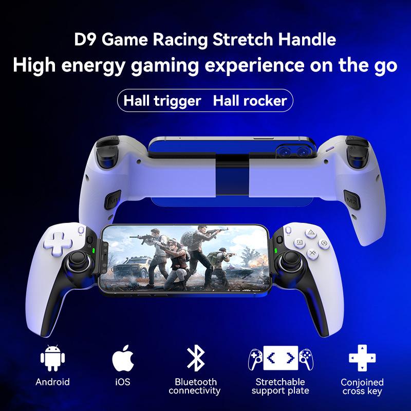 D9 Wireless Telescopic Gamepad for Tablet, Switch, PC, PS, Bluetooth Streaming