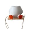 Cute animal resin swing flower pot gardening decoration atmosphere layout garden repair accessories