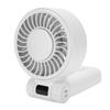 Foldable Handheld Fan 5 Speed Digital Display Quiet   Lasting Running   Fan with Lanyard for Daily Use Outdoor