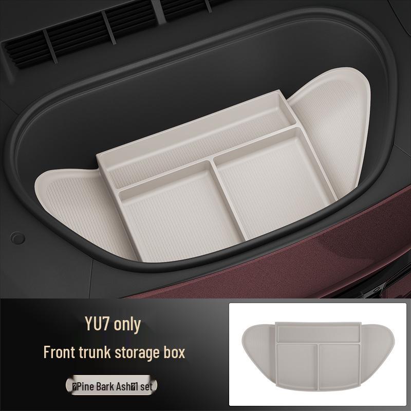 Silicone Anti-Shake Storage Box for Yu7 Front Trunk and Rear Screen