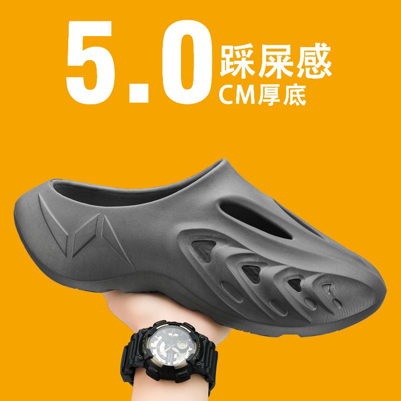 Fashion Hot Style Men's Slippers Trendy Personality Indoor Outdoor Men Slipper Soft Comfort Light Men Sandal Slipper Beach Shoe for Men