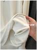 Plus Size Patchwork Cuff Thermal Long Sleeve Women's Loose Top