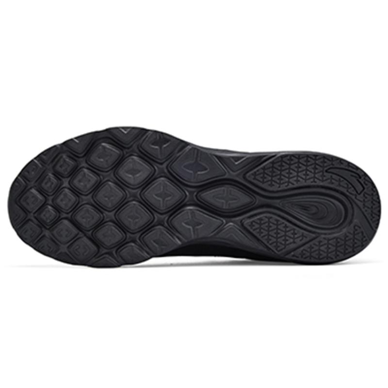 Anta Street Shock Absorbers Slip Resistant Abrasion Resistant Low top Casual Running Shoes Women's Black Pink Sneakers 922355592-1