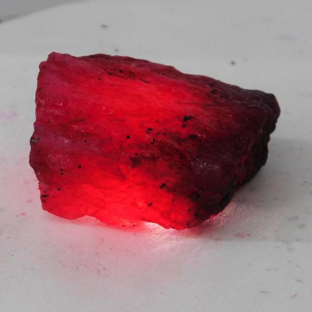 Top Quality 177 Ct CERTIFIED Natural Uncut Red Ruby Rough Loose Gemstone