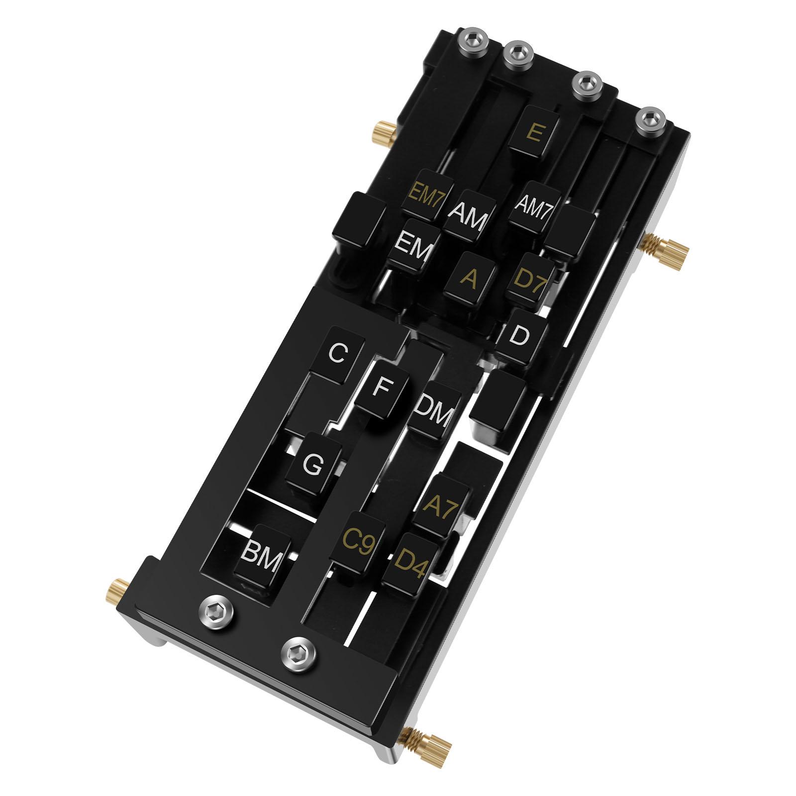 

Приспособление для зажима аккордов гитары, Тренажер аккордов для гитары, Аксессуары для гитары, Струнные музыкальные инструменты Инструмент для обучения игре на гитаре