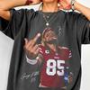 George Kittle Shirt, Vintage Football Bier Grafik T-Shirt Volle Größe S-5XL