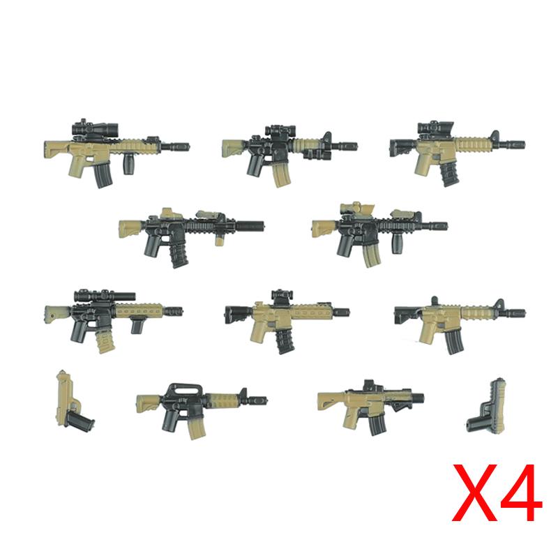 Militärwaffen Bausteine Moderne Spezialeinheiten Figuren Armee Soldat Stadtpolizei Mehrfarbig AK Zubehör Steine Spielzeug