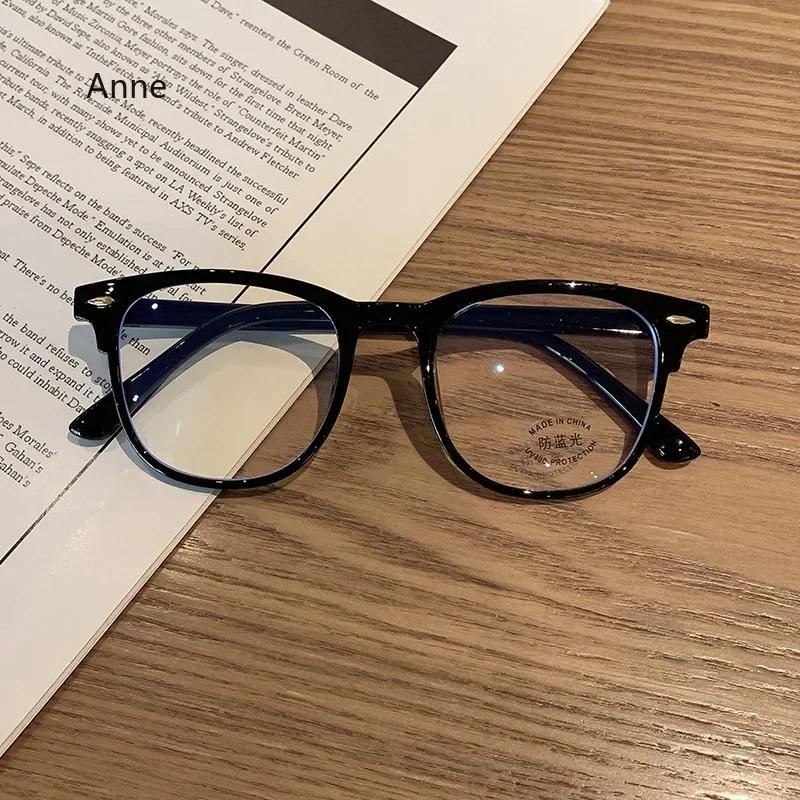 

Vintage Round Frame Myopia Glasses Nearsighted Minus Degree 0 to -4.0 for Women Men 0