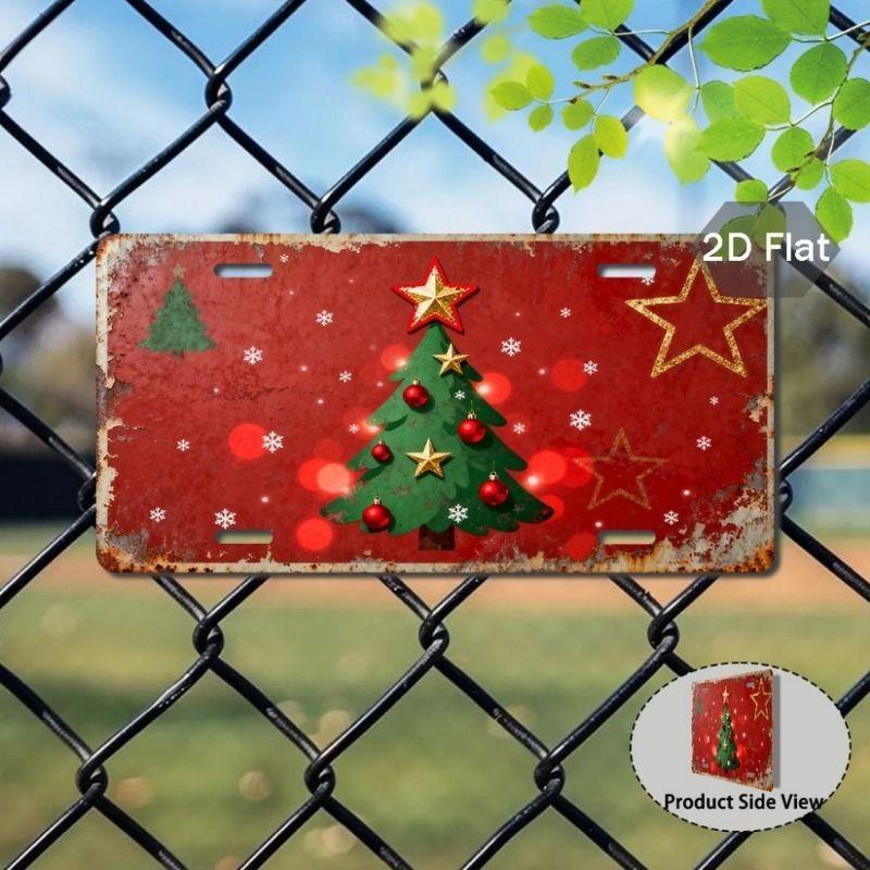 Motorcycle Souvenir License Plate, Metal Auto Wall Decor 15x30cm