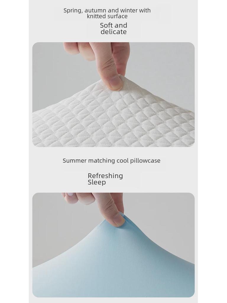 Luxury Memory Foam Pillow Pair - Ergonomic Design for Cervical Support & Better Sleep