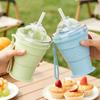 Ice Cream Design Foldable Ice Ball Cup Leak-Proof Ice Cube Water Bottle Ice Cube Kettle  Camping