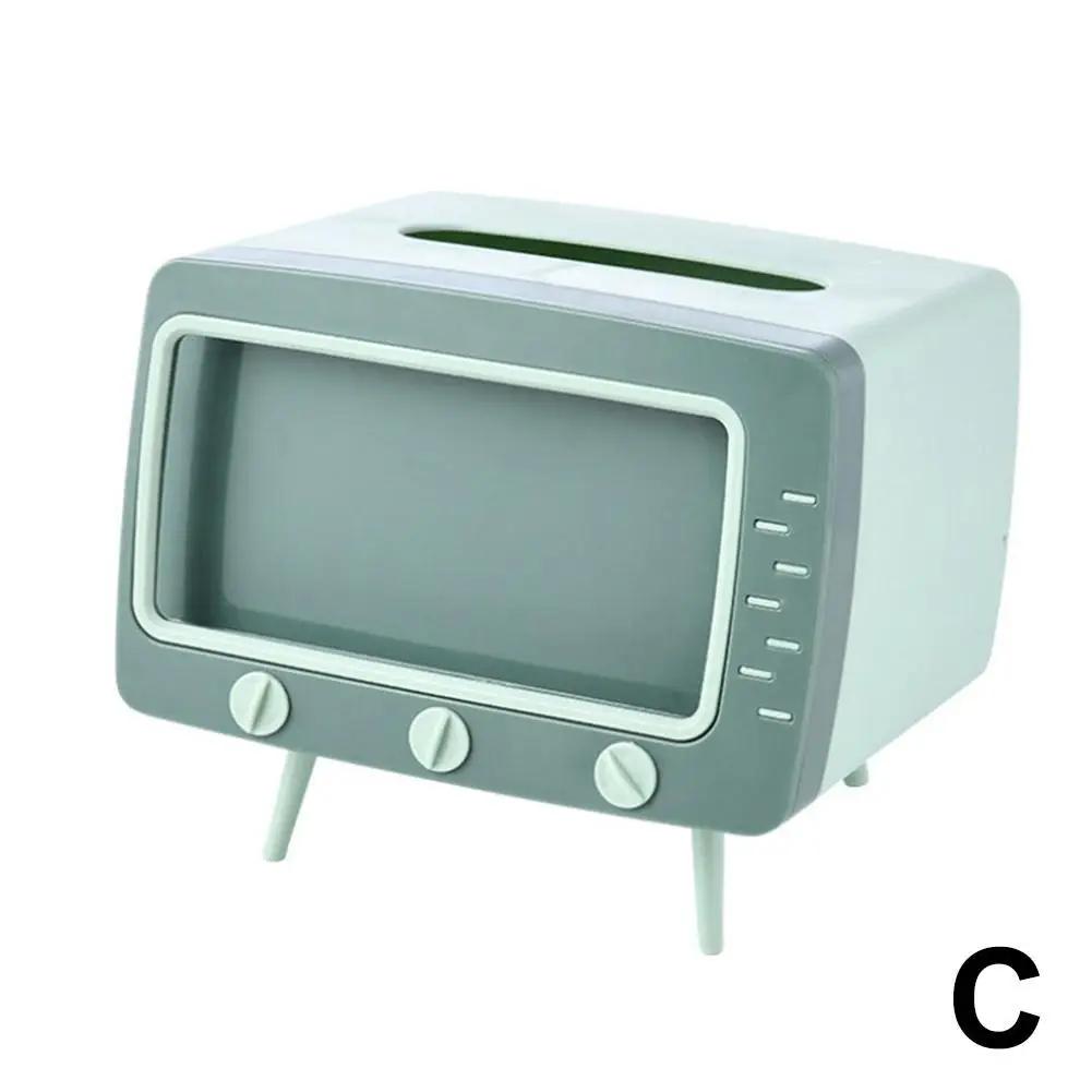 

Новый органайзер для ТВ-салфеток с держателем для мобильного телефона, настольный держатель для бумаги, диспенсер, креативный держатель для салфеток, чехол для салфеток