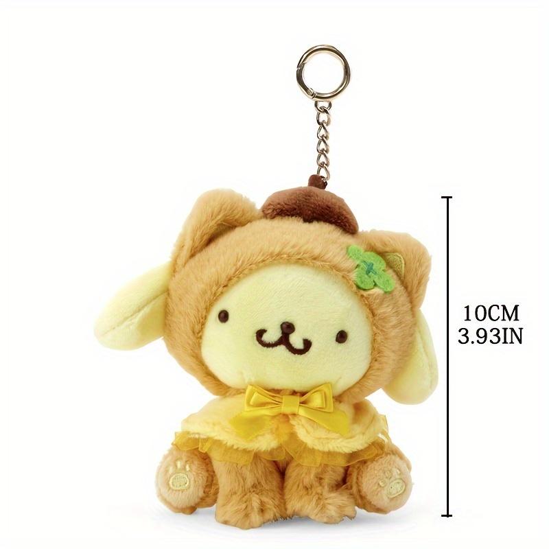 (Authorized) Sanrio Cute Hello Kitty Plush Pendant Fashion Melody Bag Pendant Kuromi Keychain Yugui Dog Backpack Pendant Suitabl