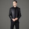 Classic Genuine Leather Jacket Men's Autumn New Sheepskin Jacket Business Casual Fashion Warm Jacket