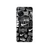 Case Huawei P60 Nike Air Logo Download Nike Graffiti Black and White Maniacase