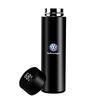Car Smart Thermos Bottle With Temperature Display Coffee Cup For Volkswagen Scirocco POLO Tiguan Passat B5 B6 B7 Golf EOS Jetta MK6 Octavia