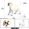 Solid Cute Animal Models: Squirrel, Shiba Inu, Teddy, Hamster, Panda, Flying Squirrel Car/Desktop Ornaments