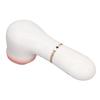 Facial Cleansing Brush 6000RPM Rotating Speed 3 Brush Head Electric Face Wash Brush White