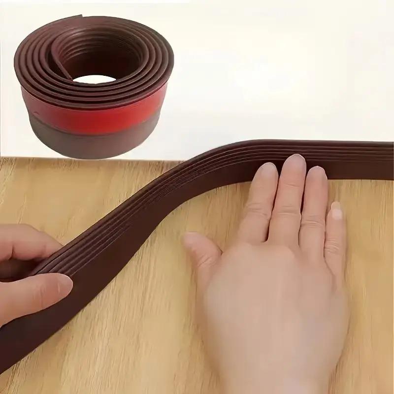 1pc Waterproof Self-Adhesive Strip For Sealing Door Gaps Soundproof Insect-Proof And For Dustproof And For Glass Doors And Windo