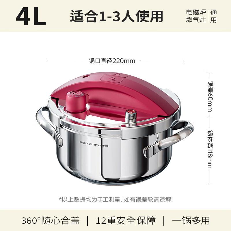 Royalstar 304 Stainless Steel Pressure Cooker