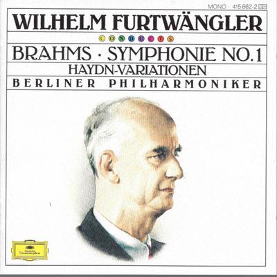 CD FURTWANGLER/BPO - Brahms:Sym. 1  4274022 Deutsche Grammo Germany Classical Used