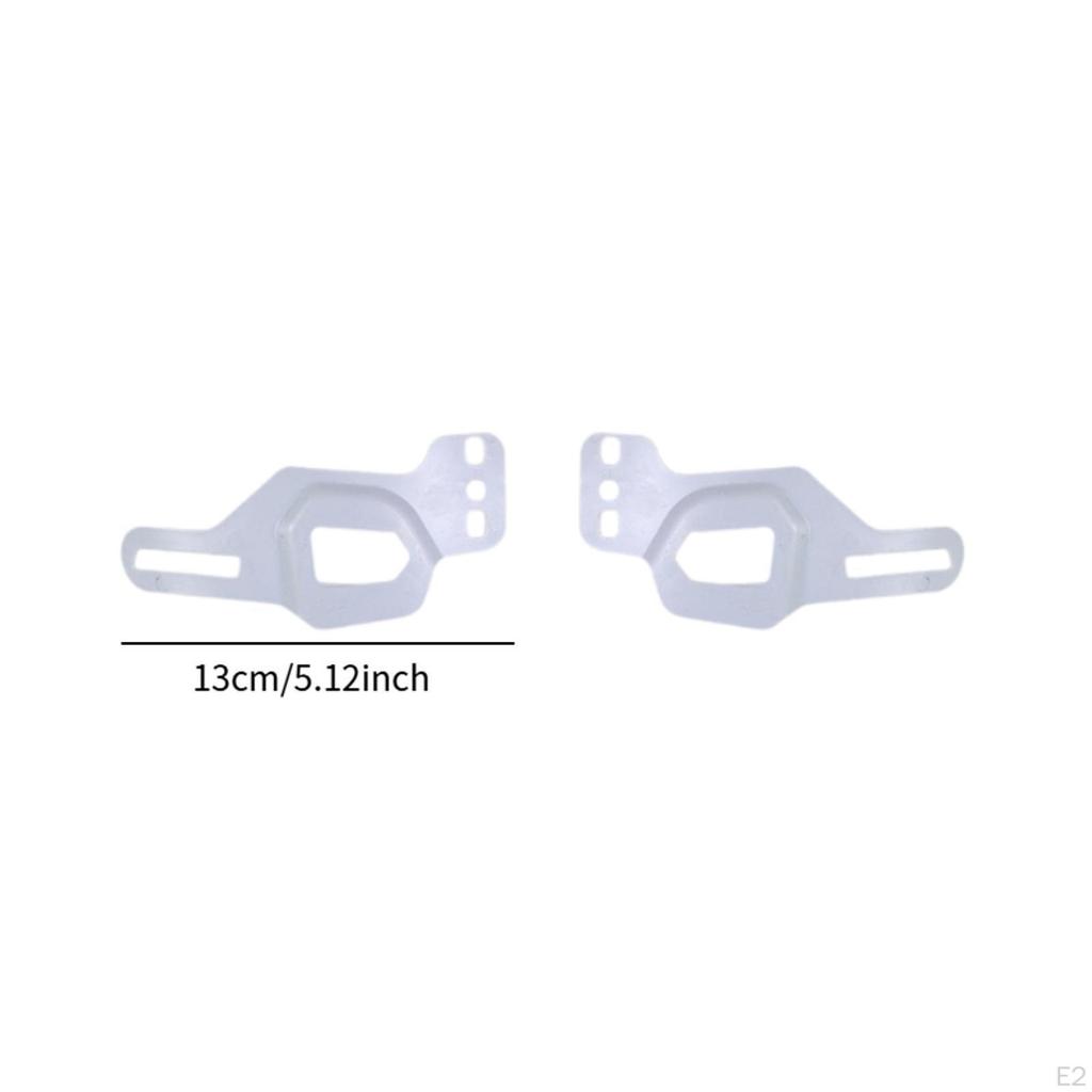 2 Pieces Detachable Ear Protectors for Hockey Helmets Sports Gear Accessories Professionals