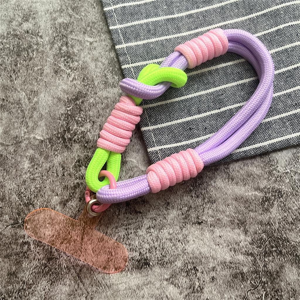 Keychain Lanyard Colorful Wrist Strap With Patch Bracelet Telephone Portable Cell Accessories Exquisite Cord to Hang Mobile Rope