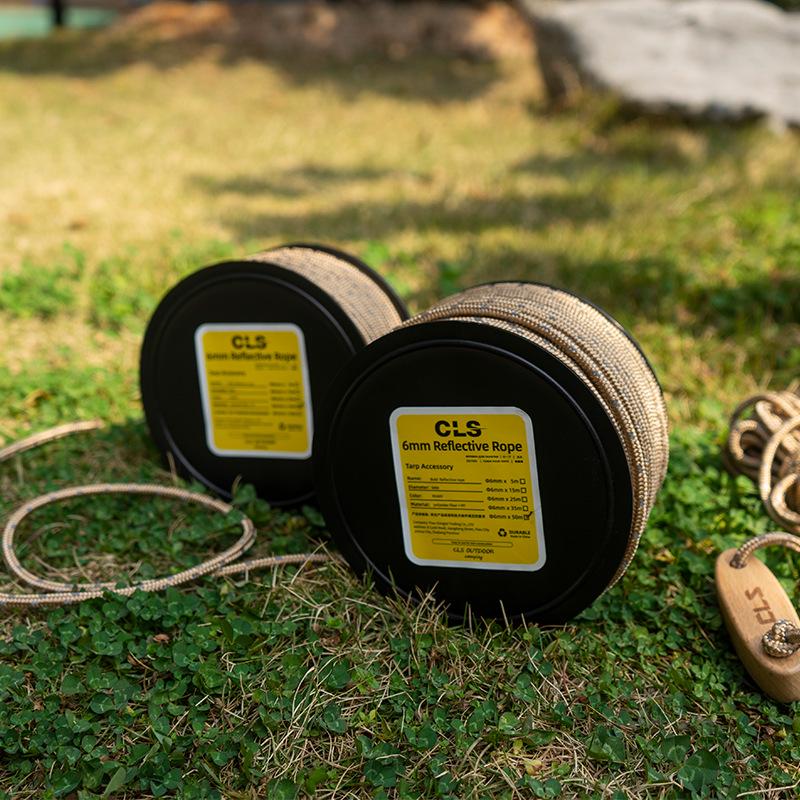 

CLS 50M 6мм Светоотражающий Ветрозащитный Трос для Уличных Палаток и Аксессуаров для Навесов