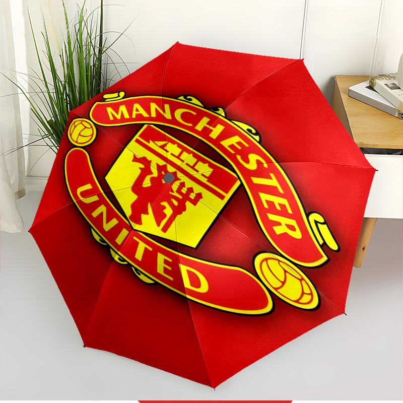 football team.C Print Automatic Open Close Umbrella, Portable Foldable Umbrella, for Outdoor Commute Camping Trip, Ideal Birthday Gift