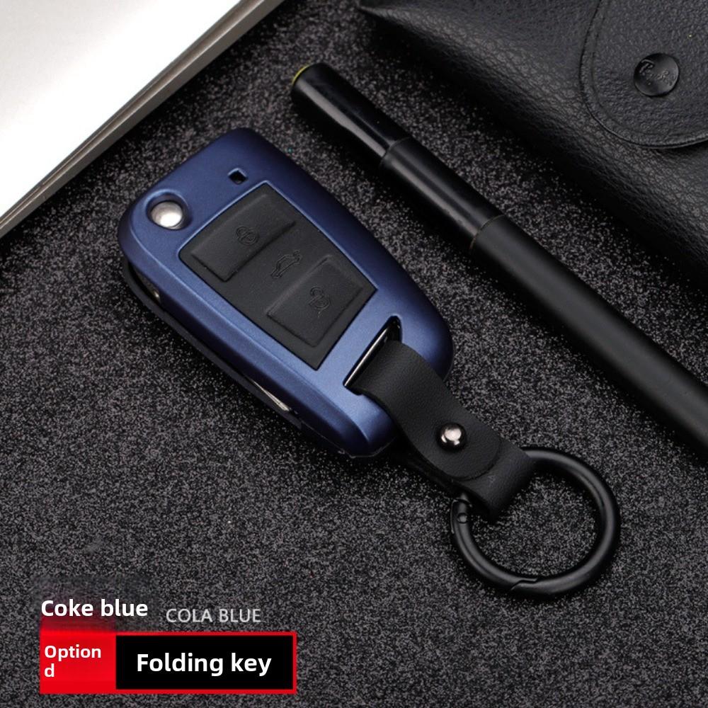 For VW Key Case for Magotan Passat Tiguan L Touareg Golf T-Roc Sagitar Car Keys Holder