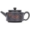 Jianshui Clay Purple Pottery  Carving Teapot Hand Painted Antique Relief Teapot Household Teapot Kungfu Tea Set Kettle