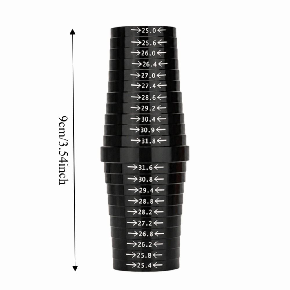 25mm to 31.8mm Bike Seatpost Measuring Tool Seatpost Diameter Measuring Tool for Bikes