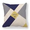 Custom Geometric Abstract Symmetrical Linen Pillowcase