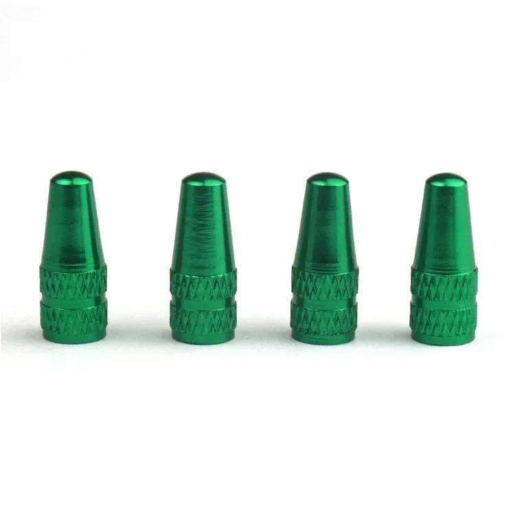 4 ks hliníková slitina krytky ventilků jízdního kola FV/Presta krytky ventilků pro silniční MTB dráhové závodní kola Odolné cyklistické příslušenství