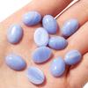 5-10 Stück Lila Achat Stein Cabochon Für Schmuckherstellung Natürliche Ovale Flache Spacer Rückseite DIY Ring Anhänger Schmuckzubehör Demo