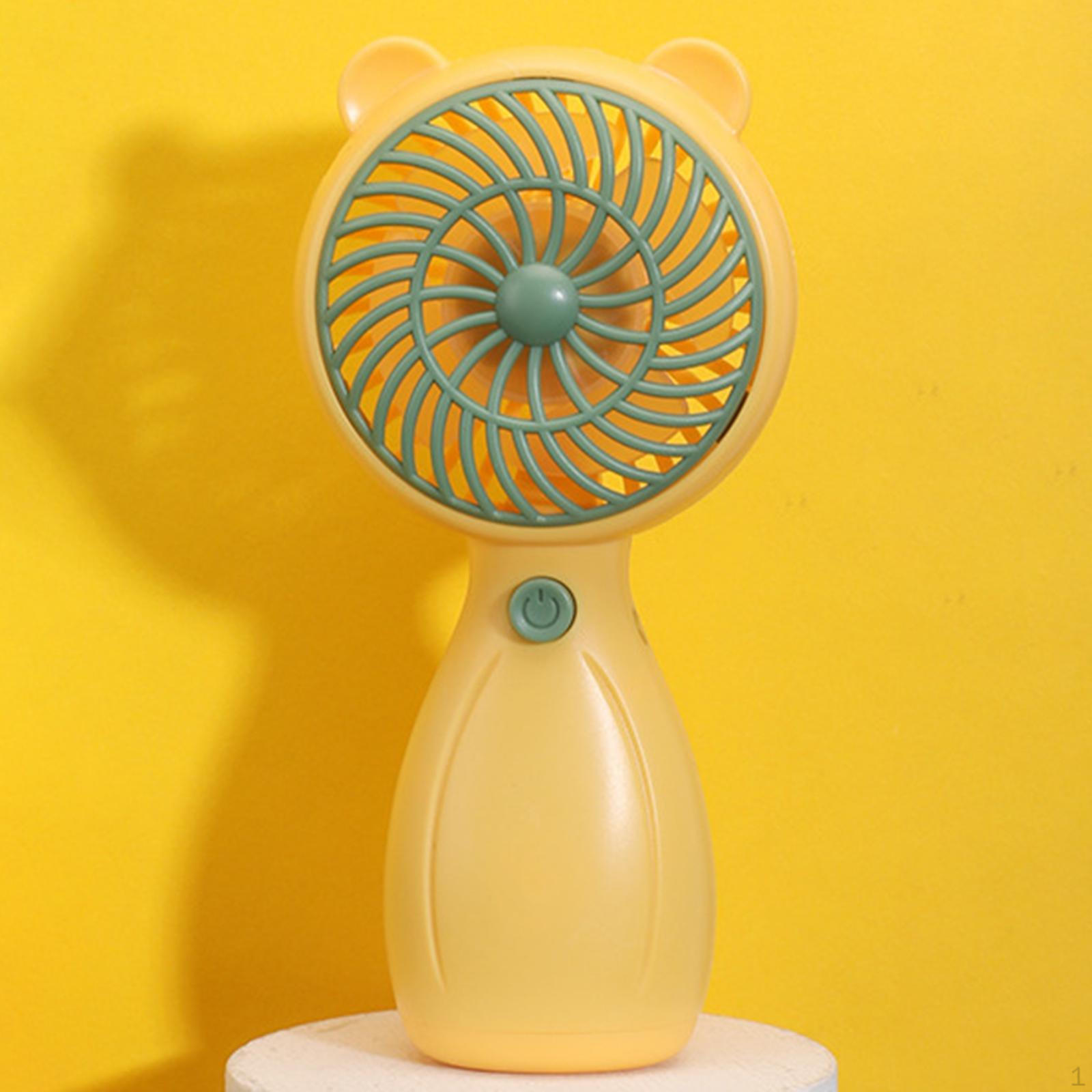 

Compact USB-powered hand fan - ideal for summer outings, camping trips, and