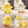 Plush Cuddly Long Duck Toy Charming Yellow Duckling Perfect For Childrens Gift Birthday