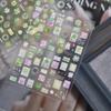 Tomoni Shell Light Lucky Four-Leaf Clover Nail Art Stickers - Fresh Style Decorative Nail Stickers