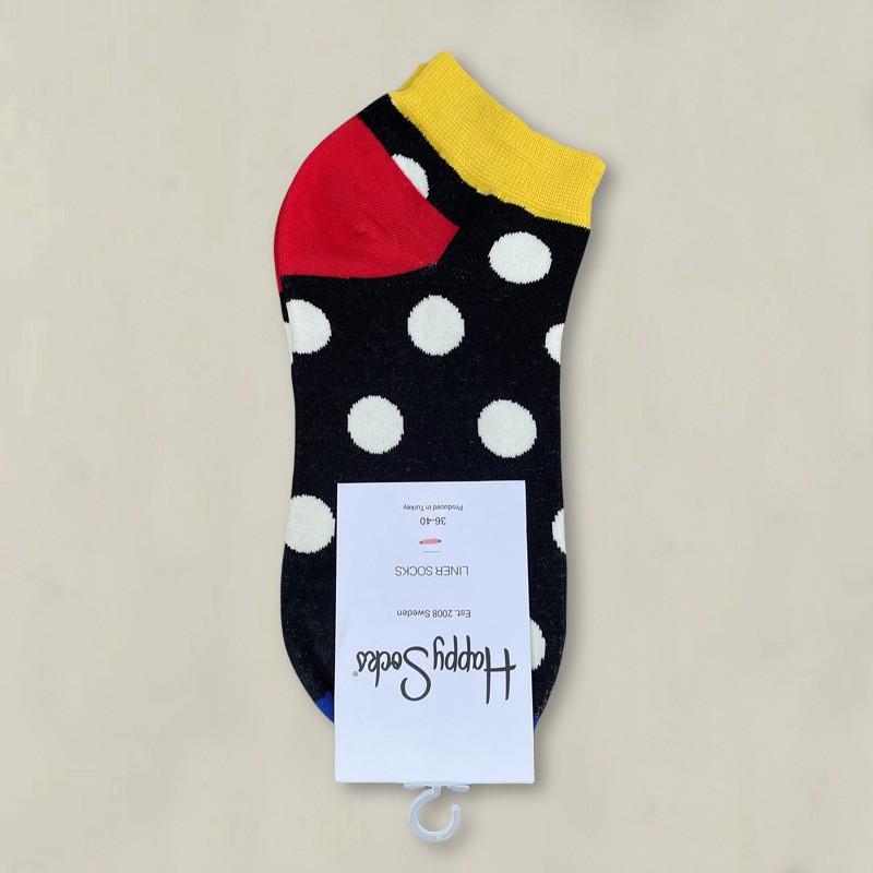 Happy Socks Womens Ankle Cartoon Cute Cotton Low Cut Colorful Casual