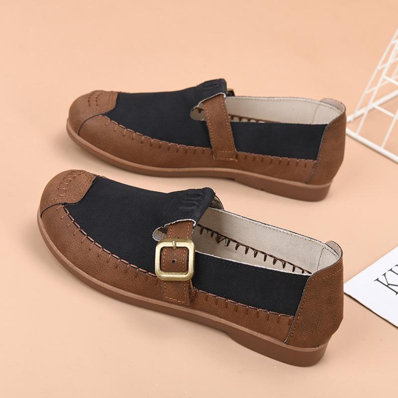 

Весенне-осенние новые тканевые туфли женские одинарные туфли модные универсальные биркенштоки женские удобные мягкая подошва на одной педали 36