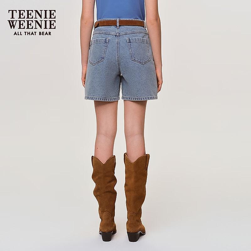Teenie Weenie Women's Casual Bear Denim Shorts