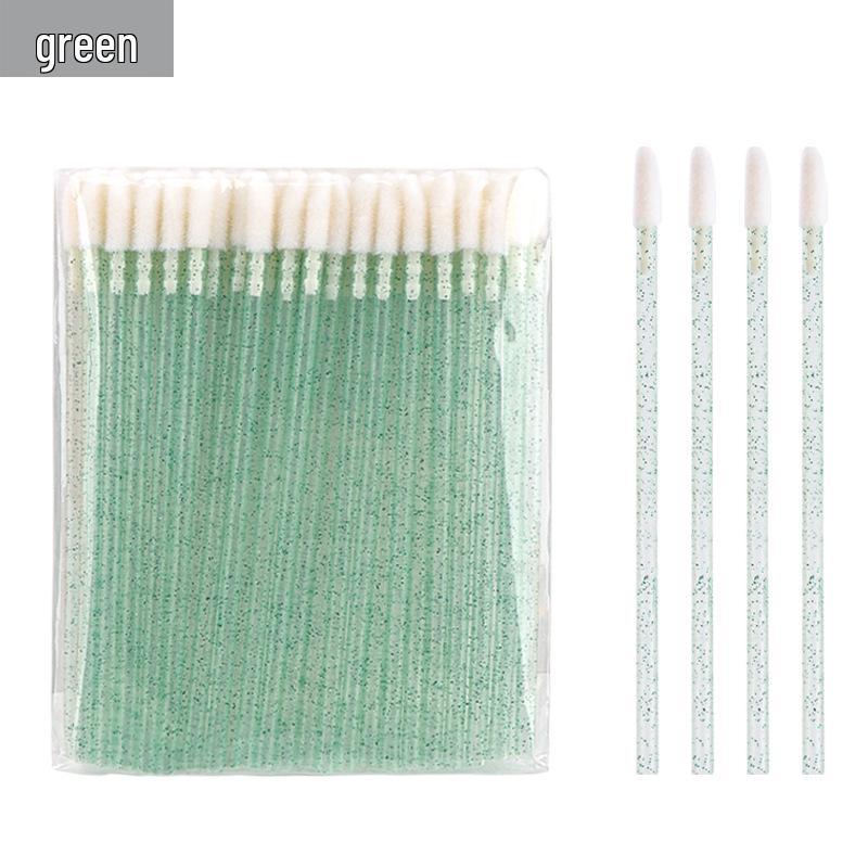 Einweg Hohl-Lippenpinselstiele, 50er-Pack: Tragbare Lippenstift-Make-up-Werkzeuge Pinsel