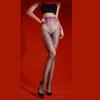 Sexy Women High Waist Pantyhose 5D Thin Fashion Printing Oil Shiny Sheer See Through Tights Sexy Maid Lingerie Shaping Stocking