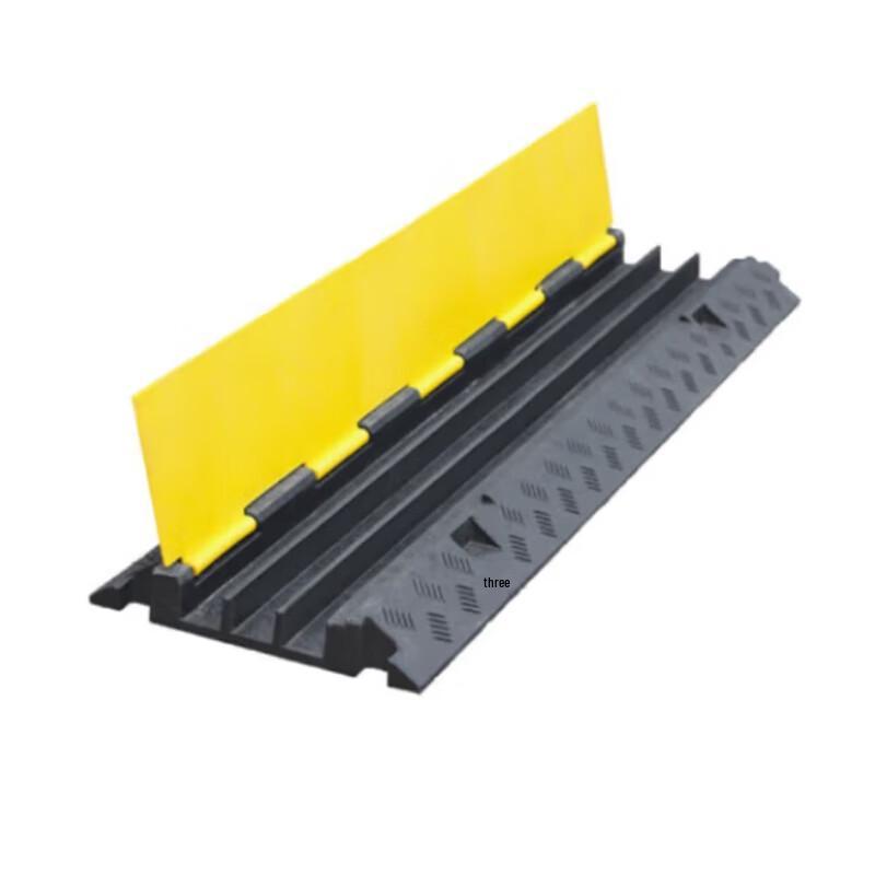 Rubber PVC Cable Management Floor Channel